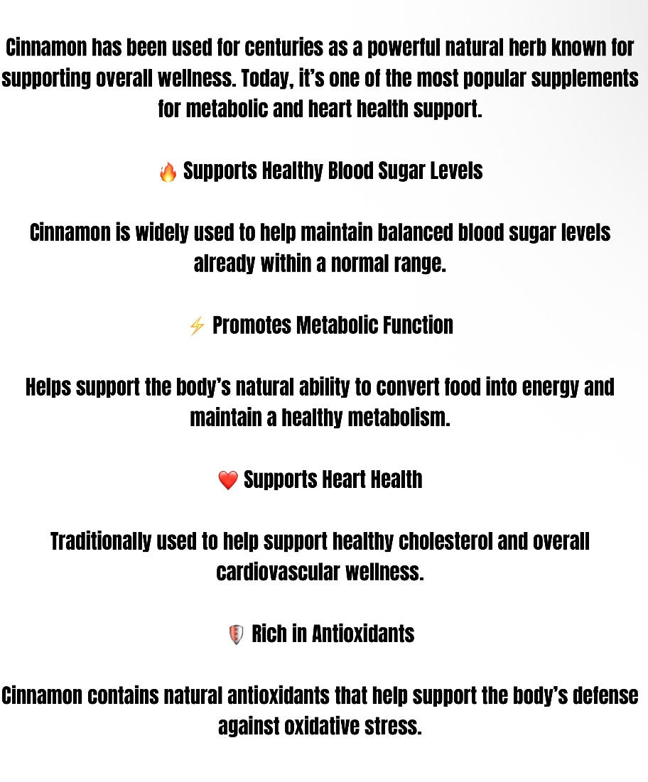Metabolic Support, Heart health, antioxidants, Blood sugar support